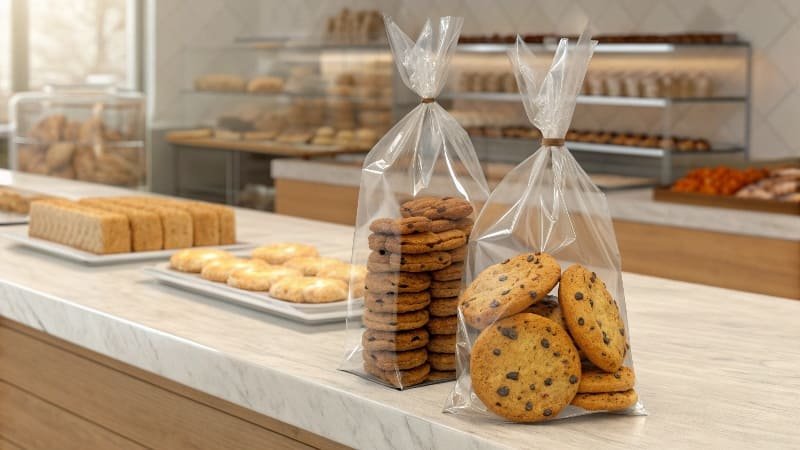 Crystal Clear BOPP Cookie Bags